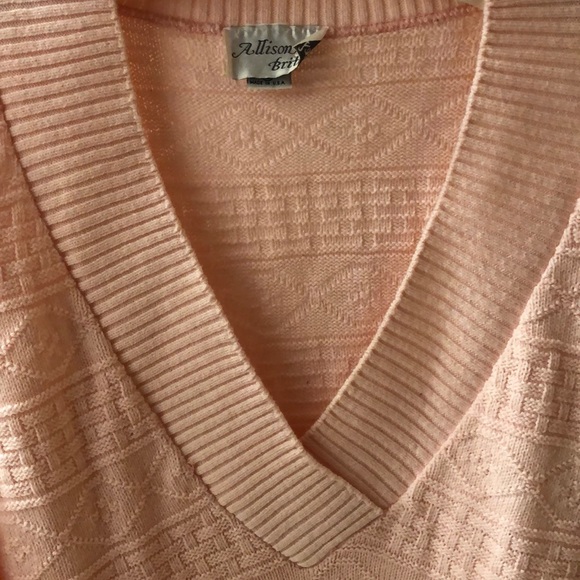 Vintage v-neck sweater - Picture 3 of 8